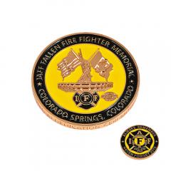 Firefighter Challenge Coins