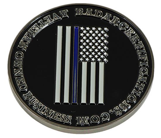 American Flag Metal Coin
